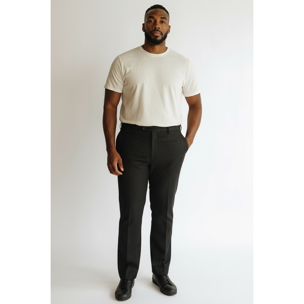 Amazon Essentials Men's Straight-Fit Stretch Golf Pants, Black,‎ Size 40X29, NWT